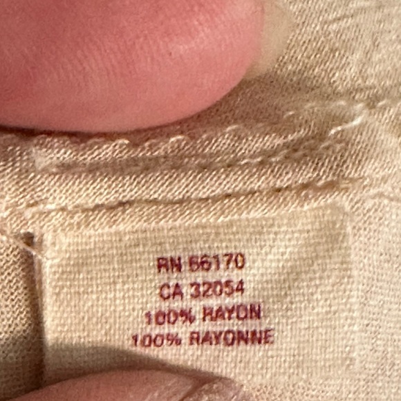 Maeve Fit and Flare Tiered Lined Dress Pintucks Pleats Size 12 Rayon - Picture 6 of 7